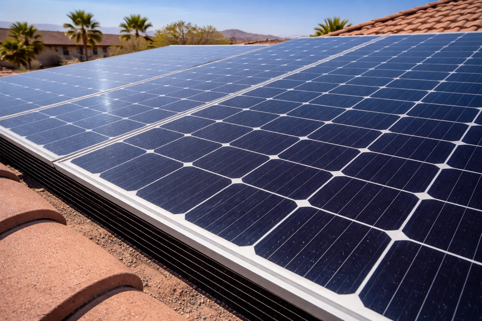 After — Solar Panel Cleaning